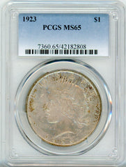 1923 S$1 PCGS MS65