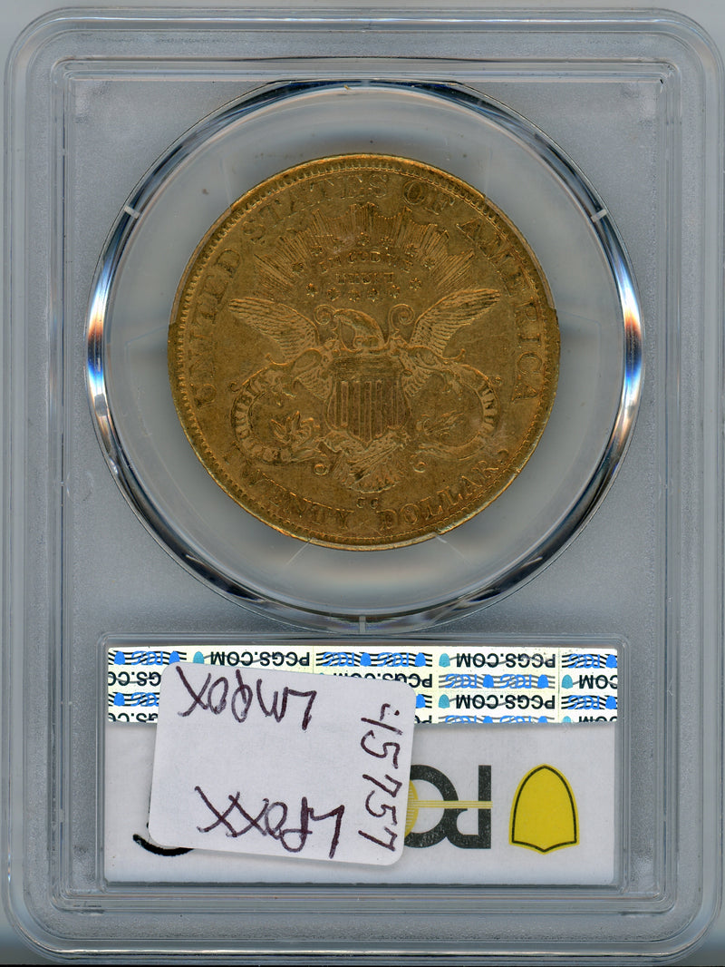 1879-CC G$20 PCGS AU53