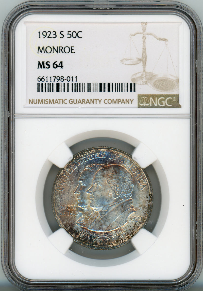 1923-S MONROE NGC MS64