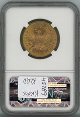1894 G$10 NGC MS62