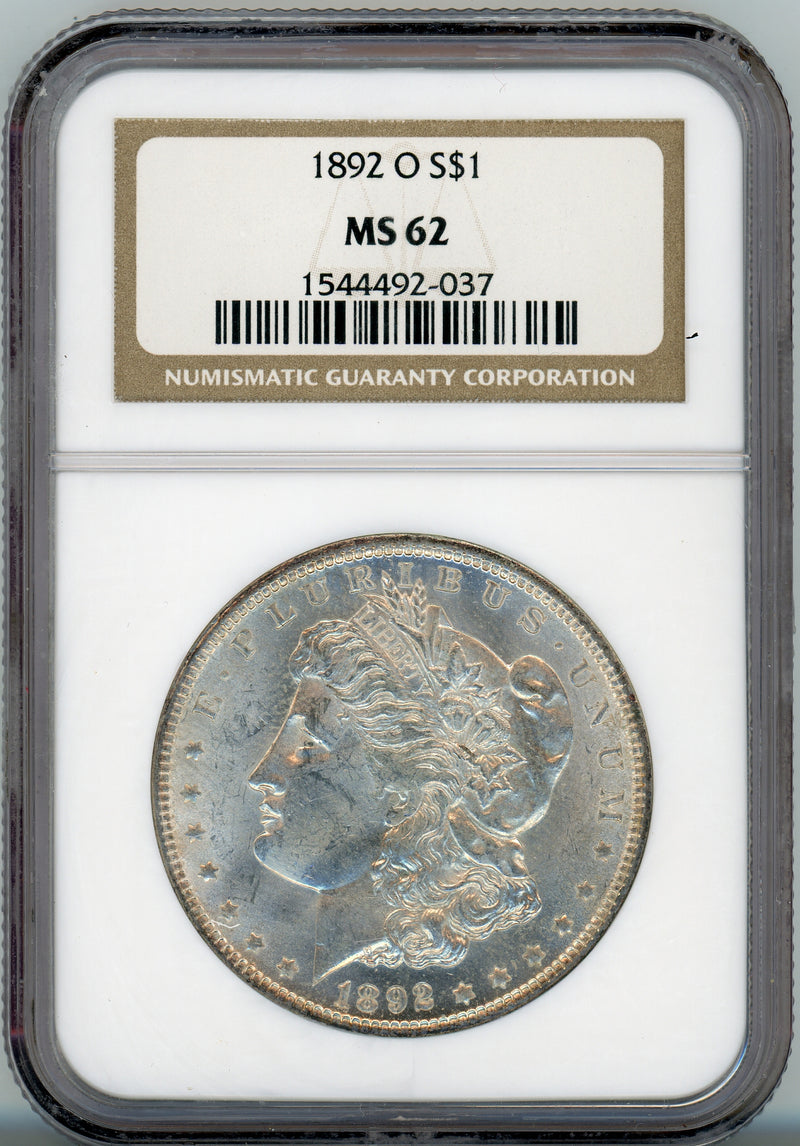 1892-O S$1 NCG MS62