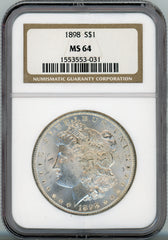 1898 S$1 NGC MS64
