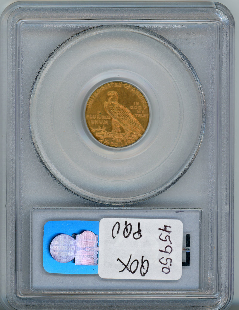 1910 G$2.5 PCGS MS62
