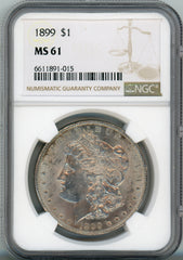 1899 S$1 NGC MS61