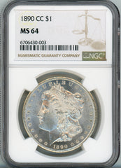 1890-CC S$1 NGC MS64