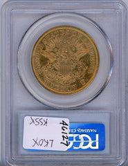 1870-S G$20 PCGS XF40