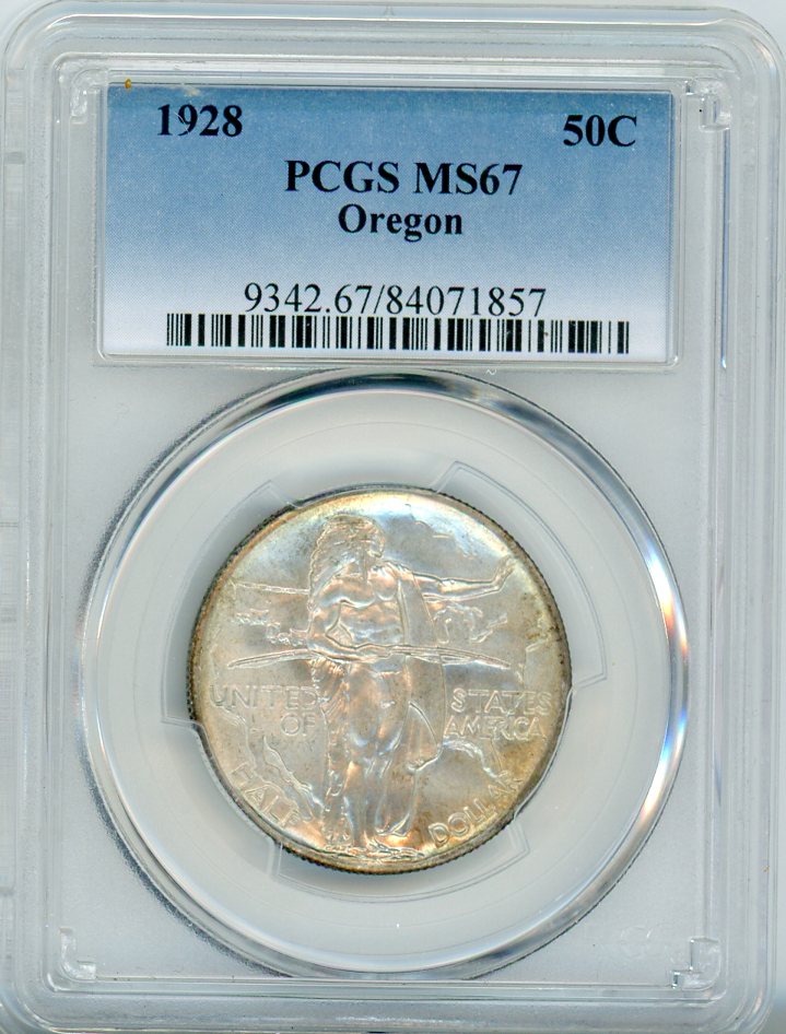 1928 OREGON PCGS MS67