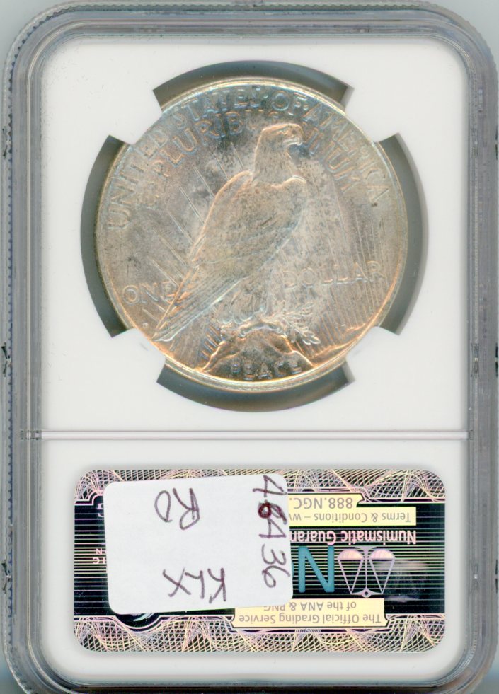 1922-D S$1 NGC MS63