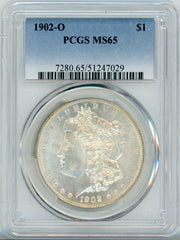 1902-O S$1 PCGS MS65