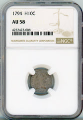 1794 H10C NGC AU58