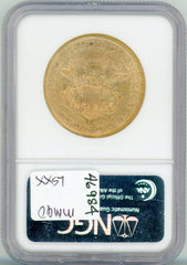1861-S G$20 PCGS XF45