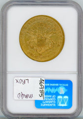 1861-S G$20 PCGS XF45