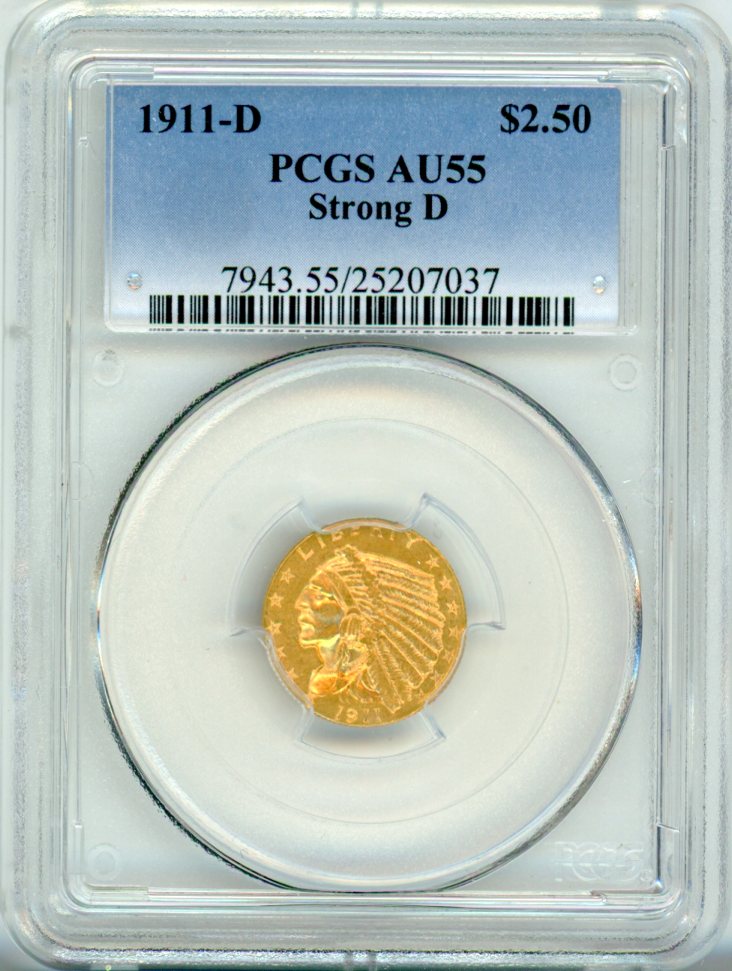 1908-D G$5 NGC MS63