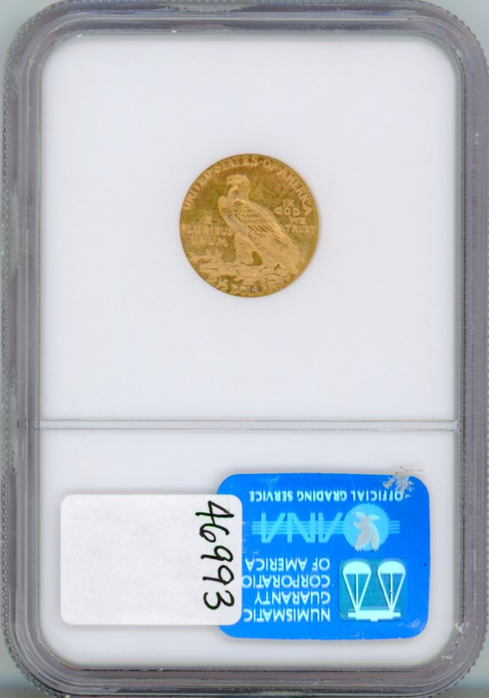 1927 G$2.5 NGC MS64