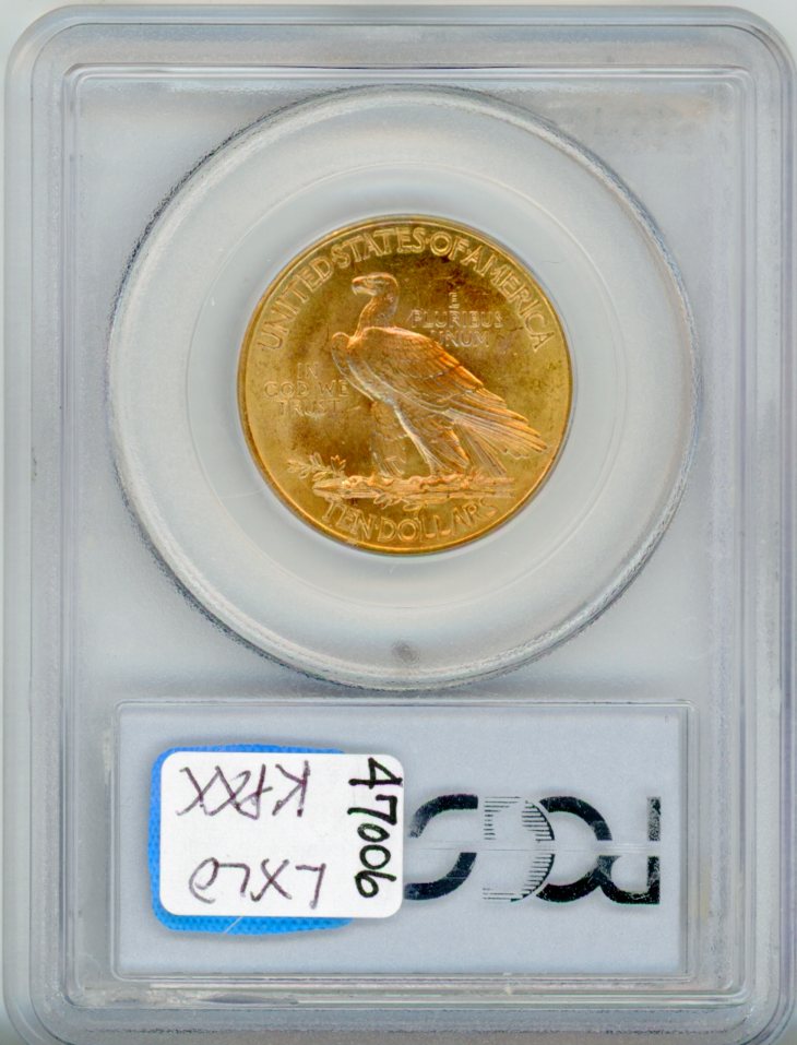 1932 G$10 PCGS MS64