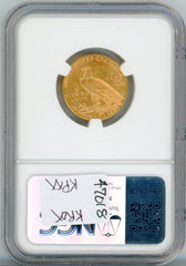1916-S G$5 NGC MS61