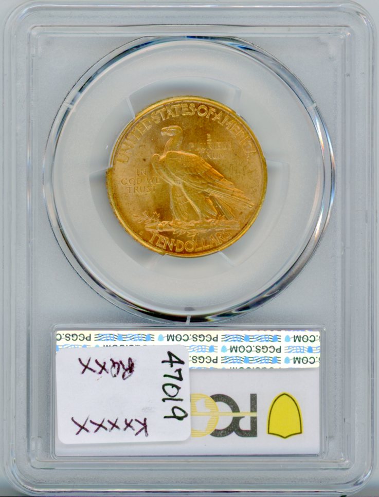 1915-S G$10 PCGS MS62
