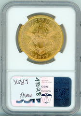 1875-S G$20 NGC MS60