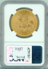 1875 G$20 NGC AU58