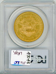 1857 G$20 PCGS VF35