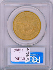 1857-S G$20 PCGS XF40