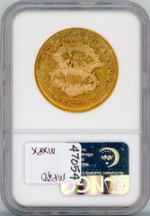 1858 G$20 NGC XF45