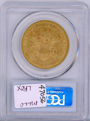 1858-S G$20 PCGS VF35