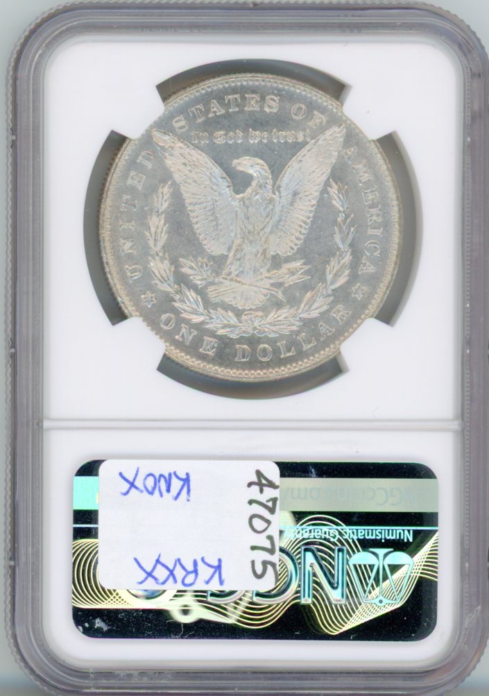 1878 7/8TF STRONG S$1 NGC MS65