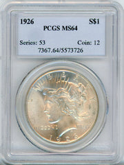 1926 S$1 PCGS MS64