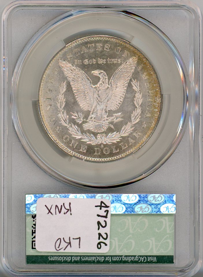 1878-S S$1 CAC MS64