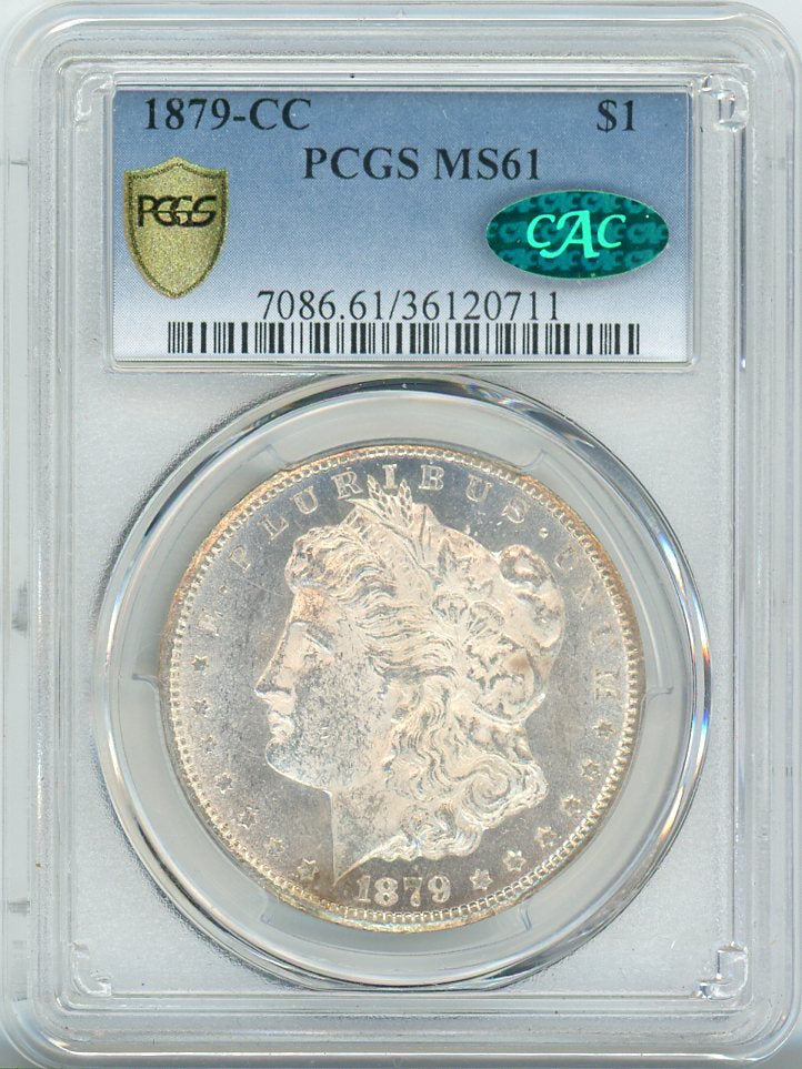 1879-CC S$1 PCGS MS61 CAC