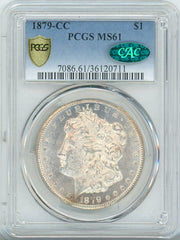 1879-CC S$1 PCGS MS61 CAC