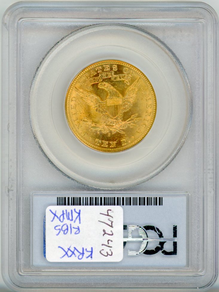 1901-S G$10 PCGS MS63