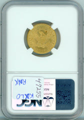 1905 G$5 NGC MS64
