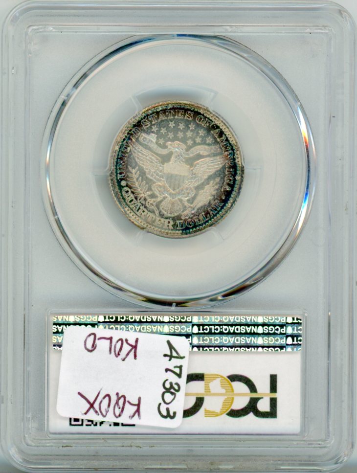 1908 25C PCGS PR66