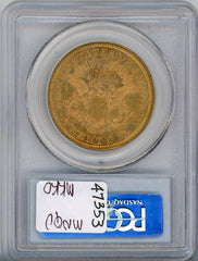 1873-S CLOSED 3 G$20 PCGS AU55