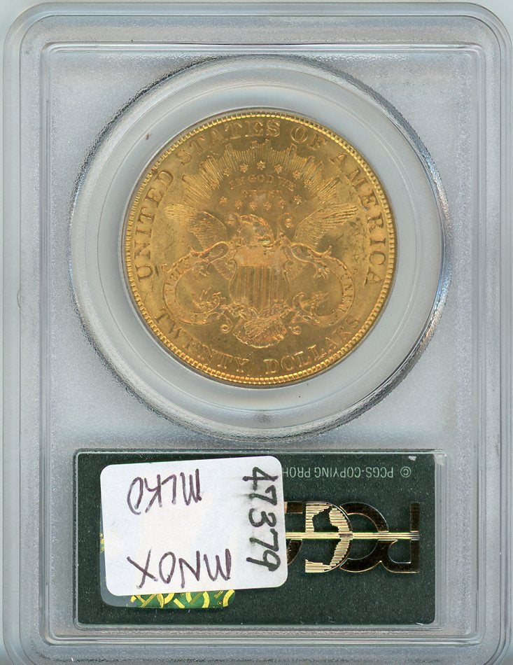 1904 G$20 PCGS MS63 OGH