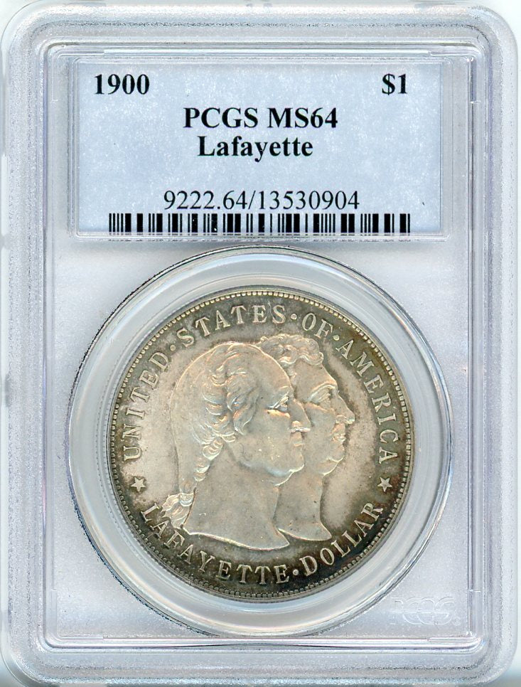 1900 $1 LAFAYETTE PCGS MS64
