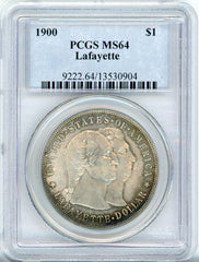 1900 $1 LAFAYETTE PCGS MS64