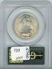 1937 50C ROANOKE PCGS MS65
