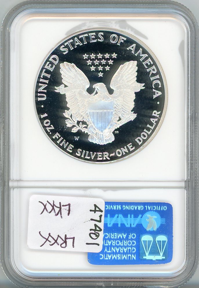 1995-W $1 EAGLE NGC PF69 U ULTRA CAMEO