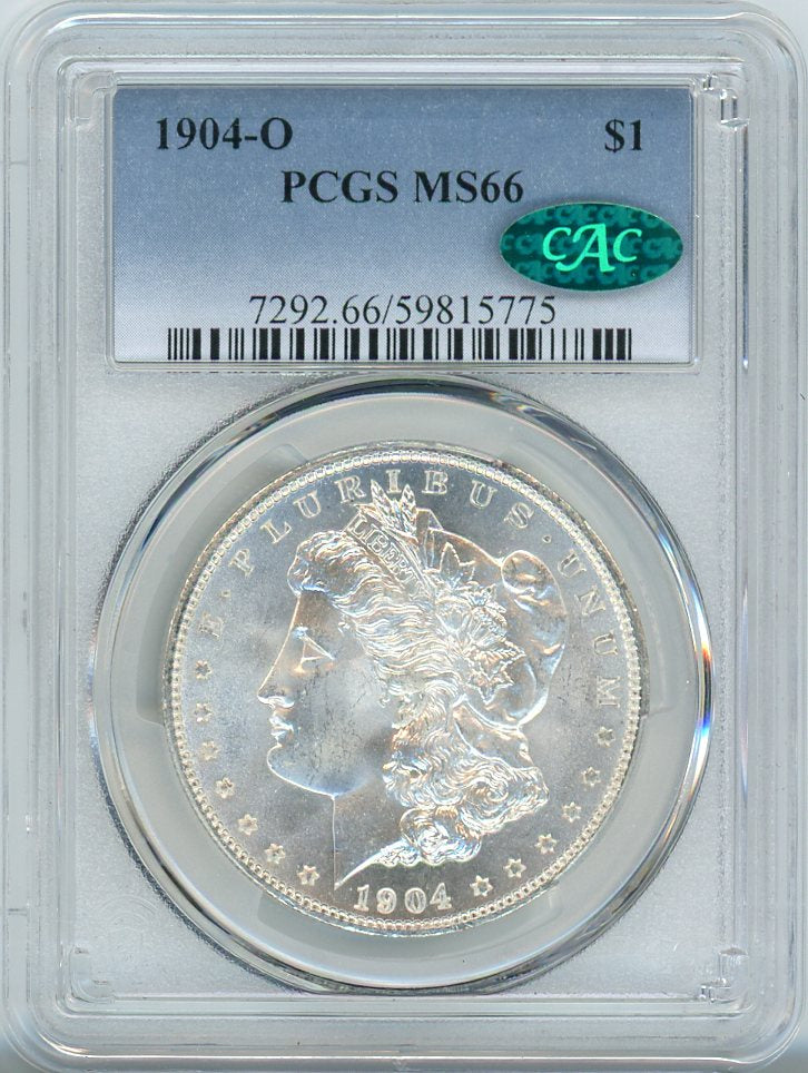 1904-O S$1 PCGS MS66 CAC