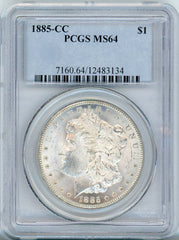 1885-CC S$1 PCGS MS64