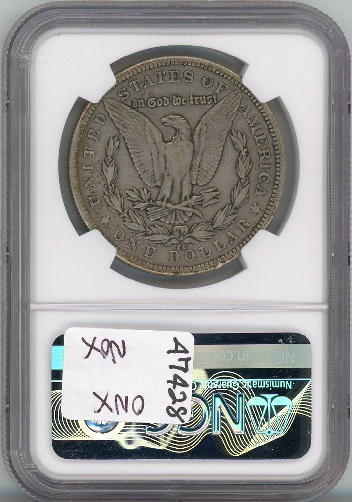 1892-CC S$1 NGC VF30