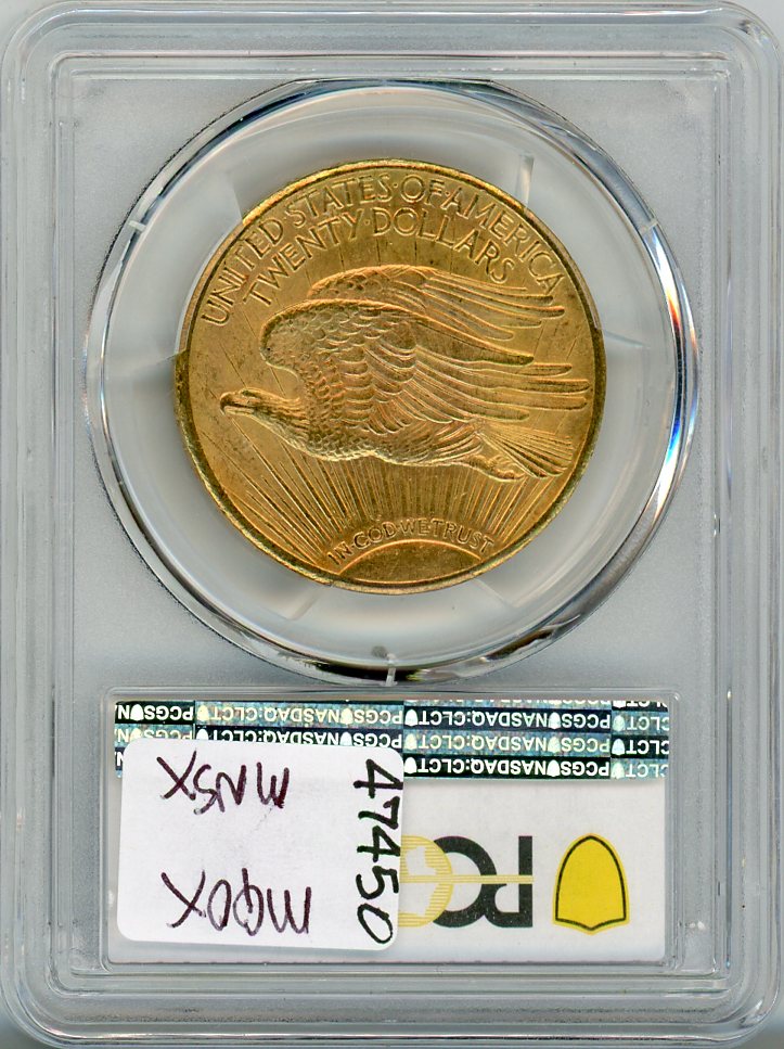 1924 G$20 PCGS MS64