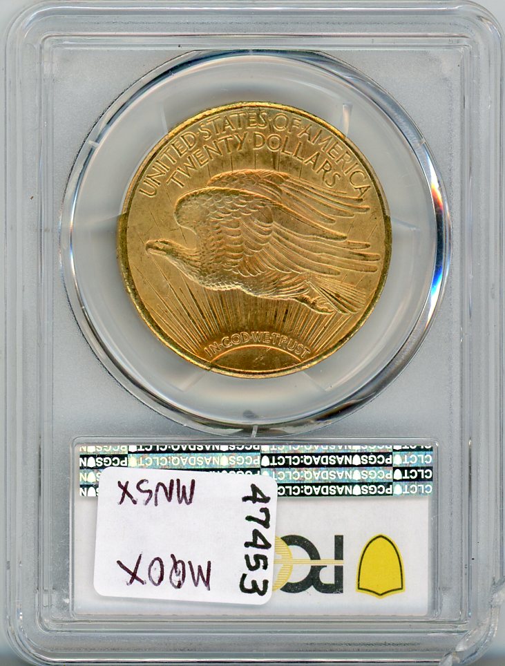 1924 G$20 PCGS MS64