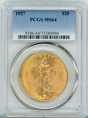 1927 G$20 PCGS MS64