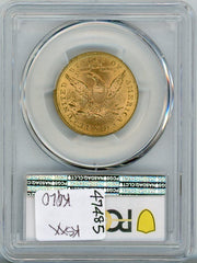 1897 G$10 PCGS MS62