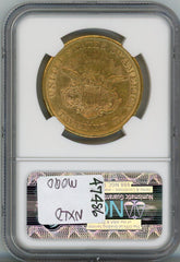 1855-S G$20 NGC AU53