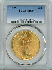 1927 G$20 PCGS MS64